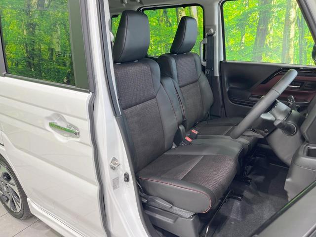 スペーシアカスタム ハイブリッドＸＳ　届出済未使用車　両側電動ドア　全周囲カメラ　衝突被害軽減システム　レーダークルーズ　ハーフレザーシート　スマートキー　ＬＥＤヘッド　車線逸脱警報　オートライト　オートエアコン　純正１５インチアルミ（8枚目）