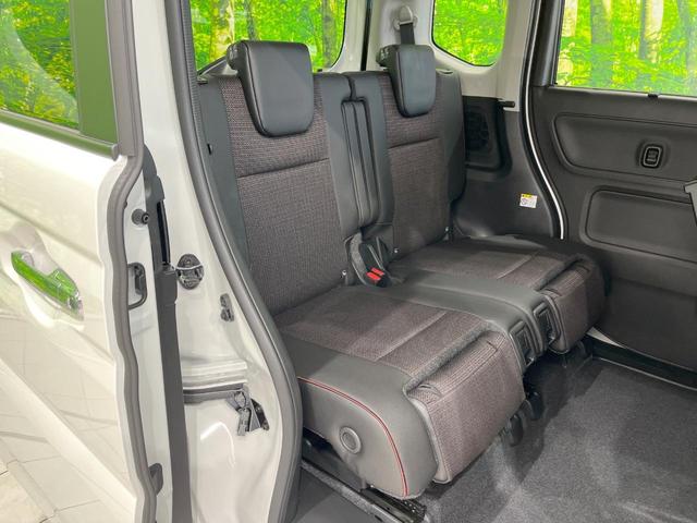 スペーシアカスタム ハイブリッドＸＳ　届出済未使用車　両側電動ドア　全周囲カメラ　衝突被害軽減システム　レーダークルーズ　ハーフレザーシート　スマートキー　ＬＥＤヘッド　車線逸脱警報　オートライト　オートエアコン　純正１５インチアルミ（9枚目）