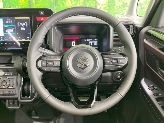 スペーシアカスタム ハイブリッドＸＳ　届出済未使用車　両側電動ドア　全周囲カメラ　衝突被害軽減システム　レーダークルーズ　ハーフレザーシート　スマートキー　ＬＥＤヘッド　車線逸脱警報　オートライト　オートエアコン　純正１５インチアルミ（11枚目）