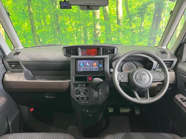 ルーミー X 電動スライドドア 純正SDナビ バックカメラ 衝突被害軽減システム 禁煙車 ドラレコ コーナーセンサー スマートキー オートライト オートエアコン Bluetooth CD DVD再生 フルセグ(2枚目)