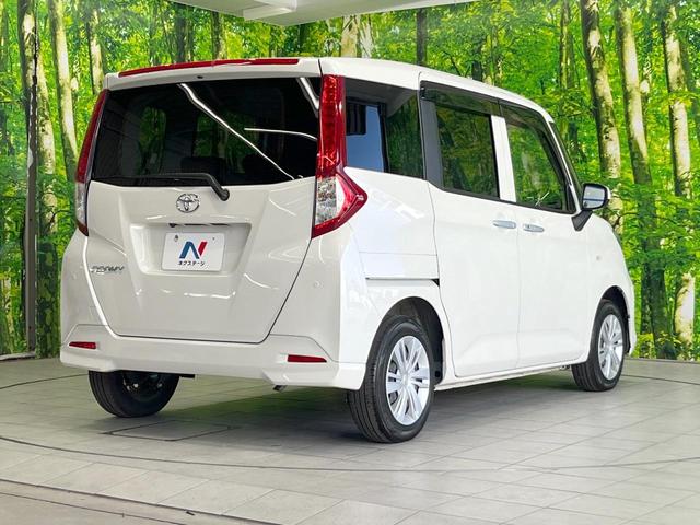 ルーミー X 電動スライドドア 純正SDナビ バックカメラ 衝突被害軽減システム 禁煙車 ドラレコ コーナーセンサー スマートキー オートライト オートエアコン Bluetooth CD DVD再生 フルセグ(17枚目)