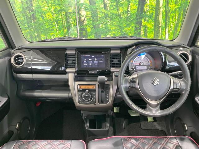 ハスラー JスタイルIIターボ 純正ナビ 全周囲カメラ 衝突被害軽減システム スマートキー HIDヘッド ビルトインETC クルコン オートライト オートエアコン 純正15インチAW Bluetooth CD DVD再生 フルセグ(2枚目)