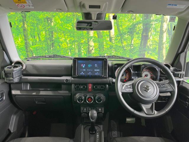 ジムニー XC 4WD 純正SDナビ 衝突被害軽減システム 禁煙車 スマートキー LEDヘッド クルコン オートライト オートエアコン 純正16インチアルミ Bluetooth CD DVD再生 フルセグ(2枚目)