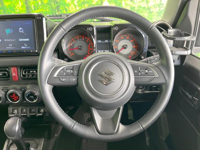 ジムニー XC 4WD 純正SDナビ 衝突被害軽減システム 禁煙車 スマートキー LEDヘッド クルコン オートライト オートエアコン 純正16インチアルミ Bluetooth CD DVD再生 フルセグ(11枚目)