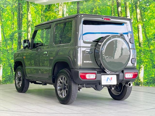 ジムニー XC 4WD 純正SDナビ 衝突被害軽減システム 禁煙車 スマートキー LEDヘッド クルコン オートライト オートエアコン 純正16インチアルミ Bluetooth CD DVD再生 フルセグ(23枚目)