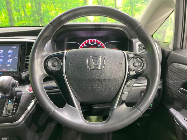 オデッセイ アブソルート・ＥＸ　純正ＳＤナビ　衝突被害軽減システム　レーダークルーズ　両側電動ドア　後席モニター　バックカメラ　パワーシート　ドラレコ　ハーフレザーシート　コーナーセンサー　スマートキー　ＬＥＤヘッド（13枚目）