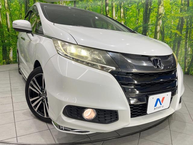 オデッセイ アブソルート・ＥＸ　純正ＳＤナビ　衝突被害軽減システム　レーダークルーズ　両側電動ドア　後席モニター　バックカメラ　パワーシート　ドラレコ　ハーフレザーシート　コーナーセンサー　スマートキー　ＬＥＤヘッド（14枚目）