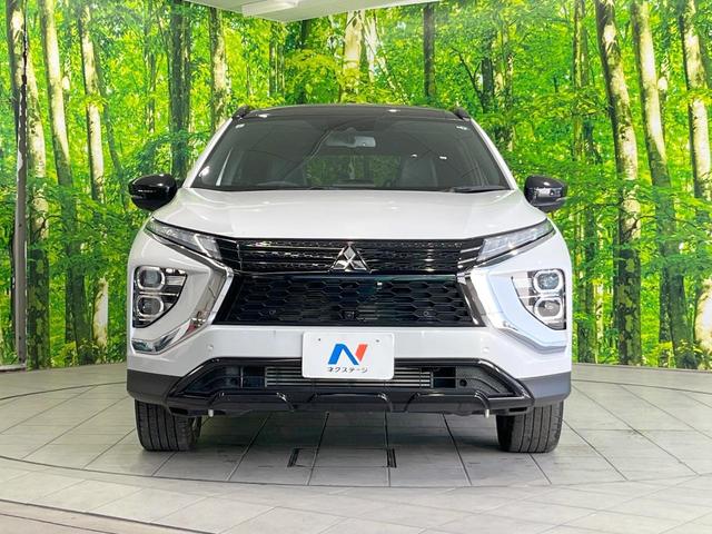 エクリプスクロス ブラックエディション 4WD サンルーフ 純正ナビ 衝突被害軽減システム レーダークルーズ 全周囲カメラ 電動リアゲート スマートキー LEDヘッド ハーフレザーシート 全席シートヒーター パワーシート コーナーセンサー(15枚目)