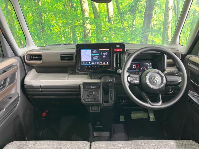 スペーシア ハイブリッドG 届出済未使用車 全周囲カメラ コーナーセンサー スマートキー LEDヘッド オートエアコン Bluetooth フルセグ(2枚目)