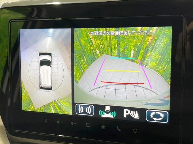 ソリオ ハイブリッドＭＺ　純正ナビ　衝突被害軽減システム　レーダークルーズ　両側電動ドア　全周囲カメラ　スマートキー　ＬＥＤヘッド　ビルトインＥＴＣ　コーナーセンサー　純正１５インチアルミ　車線逸脱警報　オートライト（5枚目）