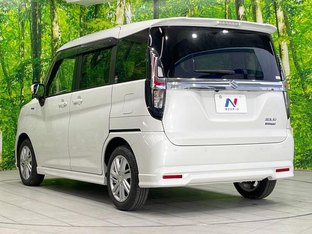 ソリオ ハイブリッドＭＺ　純正ナビ　衝突被害軽減システム　レーダークルーズ　両側電動ドア　全周囲カメラ　スマートキー　ＬＥＤヘッド　ビルトインＥＴＣ　コーナーセンサー　純正１５インチアルミ　車線逸脱警報　オートライト（29枚目）