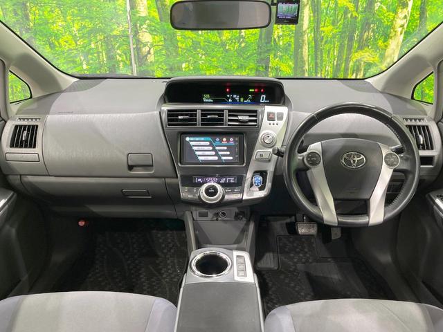 プリウスアルファ Ｓツーリングセレクション　バックカメラ　禁煙車　ドラレコ　スマートキー　ＬＥＤヘッド　ビルトインＥＴＣ　純正１７インチアルミ　オートライト　オートエアコン　Ｂｌｕｅｔｏｏｔｈ　ＣＤ　ＤＶＤ再生　地デジ（2枚目）
