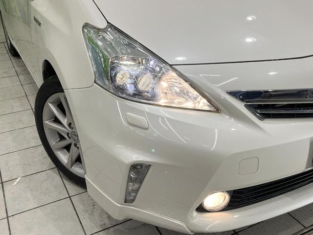 プリウスアルファ Ｓツーリングセレクション　バックカメラ　禁煙車　ドラレコ　スマートキー　ＬＥＤヘッド　ビルトインＥＴＣ　純正１７インチアルミ　オートライト　オートエアコン　Ｂｌｕｅｔｏｏｔｈ　ＣＤ　ＤＶＤ再生　地デジ（12枚目）