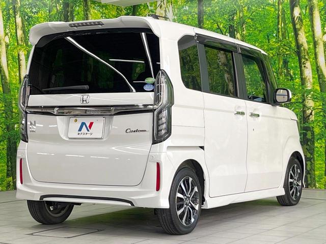 Ｎ－ＢＯＸカスタム Ｇ・Ｌホンダセンシング　純正ナビ　バックカメラ　電動スライドドア　衝突被害軽減システム　レーダークルーズ　ドラレコ　コーナーセンサー　スマートキー　ＬＥＤヘッド　ビルトインＥＴＣ　オートライト　純正１４インチアルミ（17枚目）