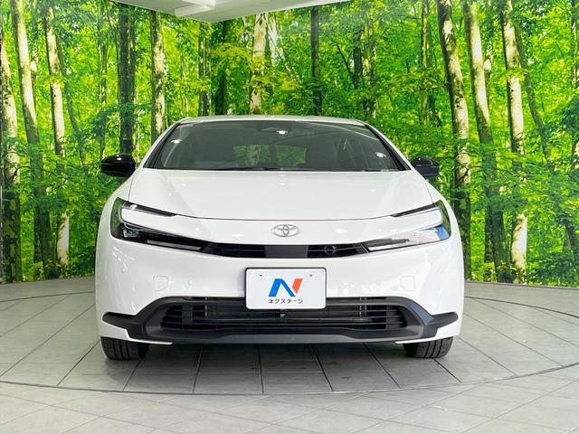 プリウス X バックカメラ 衝突被害軽減システム レーダークルーズ 禁煙車 コーナーセンサー スマートキー LEDヘッド ETC2.0 オートハイビーム 車線逸脱警報 オートライト オートエアコン(14枚目)