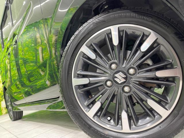 スペーシアカスタム ハイブリッドＸＳ　ナビ　衝突被害軽減システム　レーダークルーズ　両側電動ドア　ハーフレザーシート　スマートキー　ＬＥＤヘッド　コーナーセンサー　純正１５インチアルミ　車線逸脱警報　オートライト　オートエアコン　ＣＤ（13枚目）