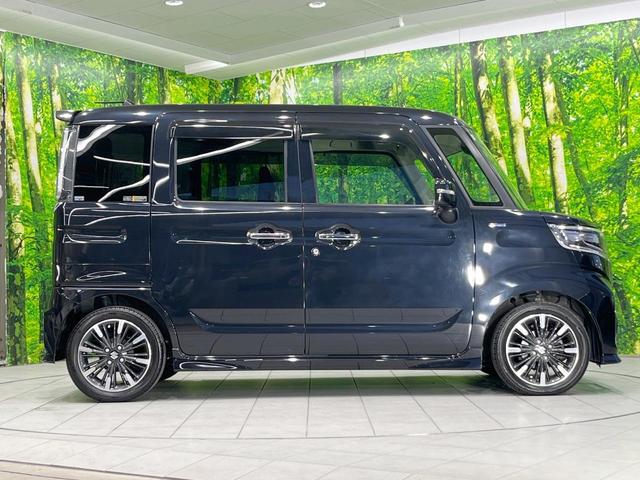 スペーシアカスタム ハイブリッドＸＳ　ナビ　衝突被害軽減システム　レーダークルーズ　両側電動ドア　ハーフレザーシート　スマートキー　ＬＥＤヘッド　コーナーセンサー　純正１５インチアルミ　車線逸脱警報　オートライト　オートエアコン　ＣＤ（30枚目）