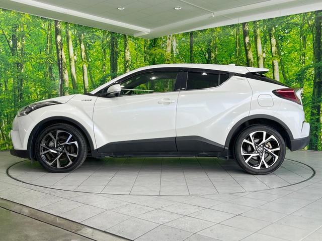 Ｃ－ＨＲ Ｇ　ナビ　衝突被害軽減システム　レーダークルーズ　バックカメラ　スマートキー　ＬＥＤヘッド　ビルトインＥＴＣ　純正１８インチアルミ　オートハイビーム　ハーフレザーシート　コーナーセンサー　車線逸脱警報（28枚目）