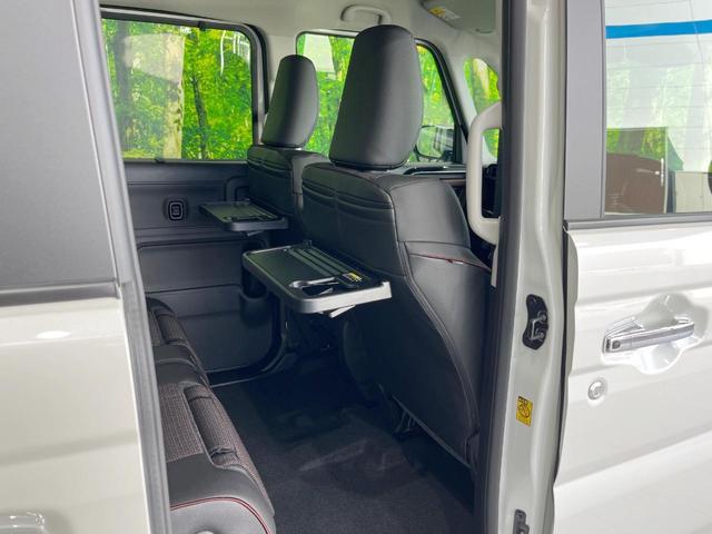 スペーシアカスタム ハイブリッドＸＳ　両側電動ドア　全周囲カメラ　衝突被害軽減システム　レーダークルーズ　禁煙車　ハーフレザーシート　コーナーセンサー　スマートキー　ＬＥＤヘッド　純正１５インチアルミ　オートライト　オートエアコン（57枚目）