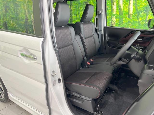 スペーシアカスタム ハイブリッドＸＳ　届出済未使用車　両側電動ドア　純正ナビ　全周囲カメラ　衝突被害軽減システム　レーダークルーズ　ハーフレザーシート　コーナーセンサー　スマートキー　ＬＥＤヘッド　純正１５インチアルミ　オートライト（8枚目）