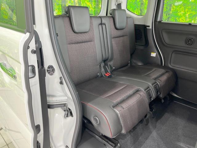 スペーシアカスタム ハイブリッドＸＳ　届出済未使用車　両側電動ドア　純正ナビ　全周囲カメラ　衝突被害軽減システム　レーダークルーズ　ハーフレザーシート　コーナーセンサー　スマートキー　ＬＥＤヘッド　純正１５インチアルミ　オートライト（9枚目）