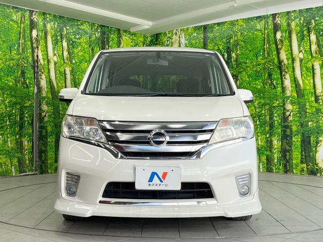 セレナ ハイウェイスター　Ｓ－ハイブリッド　電動スライドドア　後席モニター　バックカメラ　禁煙車　スマートキー　ＨＩＤヘッド　ＥＴＣ　クルコン　純正１６インチアルミ　オートライト　オートエアコン　リアエアコン　Ｂｌｕｅｔｏｏｔｈ　ＣＤ（15枚目）