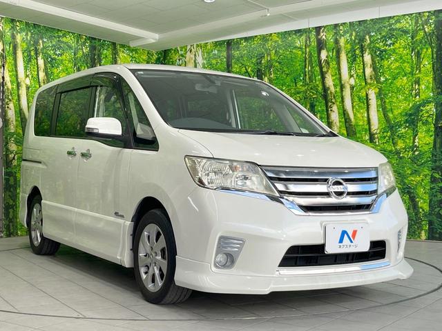 セレナ ハイウェイスター　Ｓ－ハイブリッド　電動スライドドア　後席モニター　バックカメラ　禁煙車　スマートキー　ＨＩＤヘッド　ＥＴＣ　クルコン　純正１６インチアルミ　オートライト　オートエアコン　リアエアコン　Ｂｌｕｅｔｏｏｔｈ　ＣＤ（17枚目）