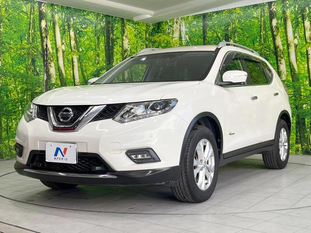 エクストレイル 20X ハイブリッド エマージェンシーブレーキP 4WD 純正ナビ 衝突被害軽減システム 全周囲カメラ 電動リアゲート スマートキー LEDヘッド ハーフレザーシート コーナーセンサー ビルトインETC クルコン 純正17インチアルミ オートライト(27枚目)