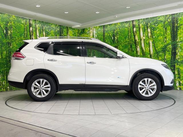 エクストレイル 20X ハイブリッド エマージェンシーブレーキP 4WD 純正ナビ 衝突被害軽減システム 全周囲カメラ 電動リアゲート スマートキー LEDヘッド ハーフレザーシート コーナーセンサー ビルトインETC クルコン 純正17インチアルミ オートライト(30枚目)