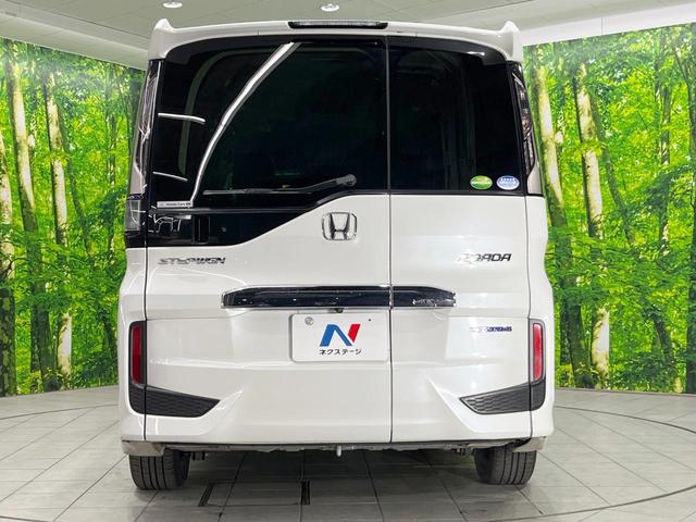 ステップワゴンスパーダ スパーダハイブリッド G・EX ホンダセンシング 全周囲カメラ 純正ナビ 衝突被害軽減システム レーダークルーズ 禁煙車 ハーフレザーシート ドラレコ コーナーセンサー スマートキー LEDヘッド ETC2.0 純正16インチアルミ 車線逸脱警報(16枚目)