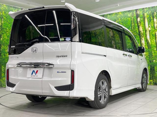 ステップワゴンスパーダ スパーダハイブリッド G・EX ホンダセンシング 全周囲カメラ 純正ナビ 衝突被害軽減システム レーダークルーズ 禁煙車 ハーフレザーシート ドラレコ コーナーセンサー スマートキー LEDヘッド ETC2.0 純正16インチアルミ 車線逸脱警報(18枚目)