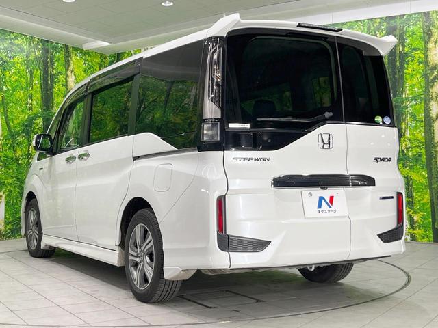 ステップワゴンスパーダ スパーダハイブリッド G・EX ホンダセンシング 全周囲カメラ 純正ナビ 衝突被害軽減システム レーダークルーズ 禁煙車 ハーフレザーシート ドラレコ コーナーセンサー スマートキー LEDヘッド ETC2.0 純正16インチアルミ 車線逸脱警報(24枚目)