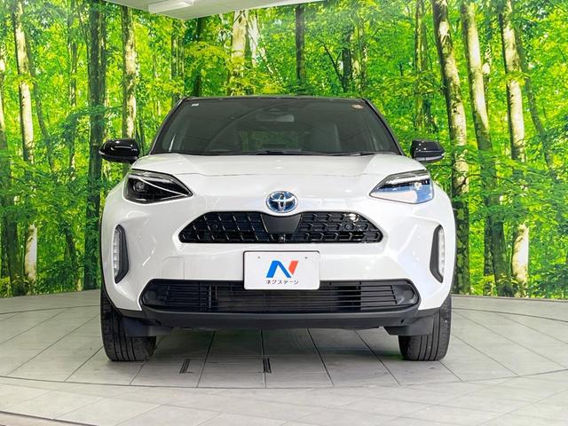 ヤリスクロス ハイブリッドZ 純正ナビ機能付DA 衝突被害軽減システム レーダークルーズ 全周囲カメラ ハーフレザーシート パワーシート コーナーセンサー スマートキー LEDヘッド ETC 純正18インチアルミ オートハイビーム(14枚目)