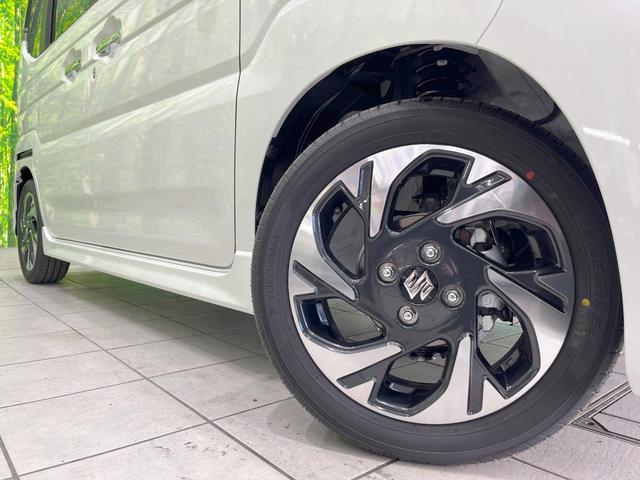 スペーシアカスタム ハイブリッドXS 届出済未使用車 純正ナビ 衝突被害軽減システム レーダークルーズ 両側電動ドア 全周囲カメラ スマートキー LEDヘッド ハーフレザーシート コーナーセンサー 純正14インチアルミ オートライト(13枚目)