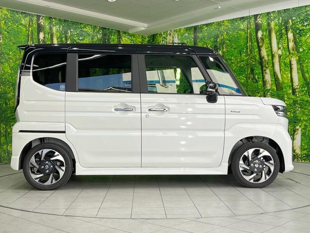 スペーシアカスタム ハイブリッドXS 届出済未使用車 純正ナビ 衝突被害軽減システム レーダークルーズ 両側電動ドア 全周囲カメラ スマートキー LEDヘッド ハーフレザーシート コーナーセンサー 純正14インチアルミ オートライト(30枚目)