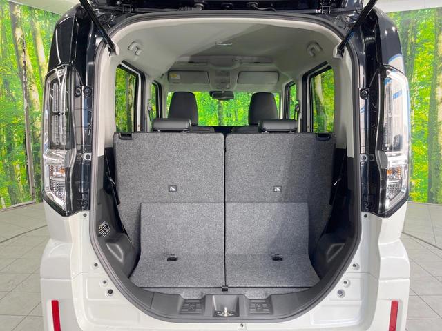 スペーシアカスタム ハイブリッドXS 届出済未使用車 純正ナビ 衝突被害軽減システム レーダークルーズ 両側電動ドア 全周囲カメラ スマートキー LEDヘッド ハーフレザーシート コーナーセンサー 純正14インチアルミ オートライト(62枚目)