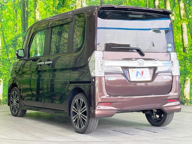 タント カスタムRS トップエディションSA 純正SDナビ 衝突被害軽減システム 両側電動ドア バックカメラ スマートキー LEDヘッド ETC ハーフレザーシート 純正15インチアルミ オートライト オートエアコン Bluetooth(29枚目)
