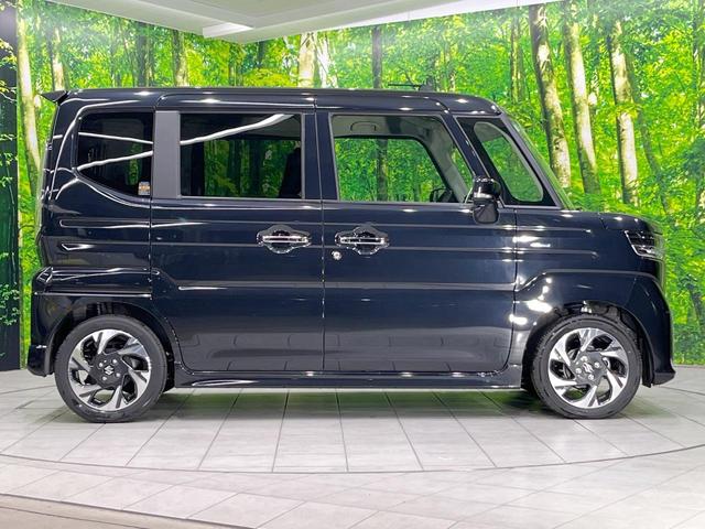 スペーシアカスタム ハイブリッドＸＳ　両側電動ドア　衝突被害軽減システム　レーダークルーズ　禁煙車　ハーフレザーシート　コーナーセンサー　スマートキー　ＬＥＤヘッド　純正１５インチアルミ　オートハイビーム　車線逸脱警報　オートライト（30枚目）