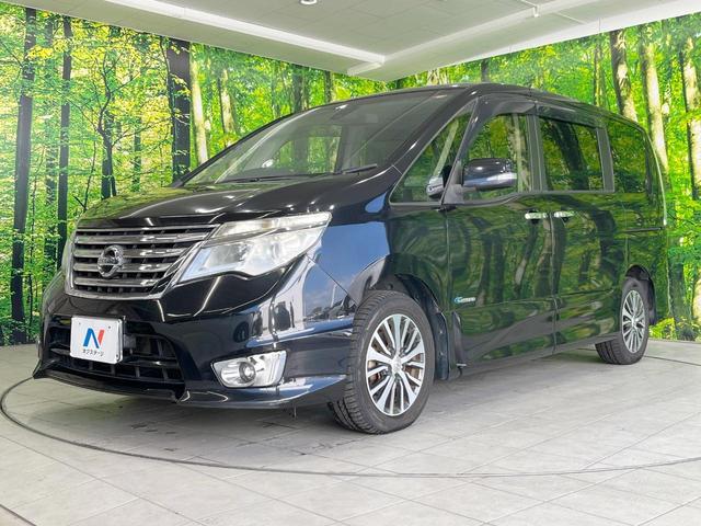 セレナ ハイウェイスター　Ｖセレクション＋セーフティ　ＳＨＶ　両側電動ドア　純正ＳＤナビ　後席モニター　バックカメラ　衝突被害軽減システム　禁煙車　スマートキー　ＥＴＣ　純正１６インチアルミ　オートライト　オートエアコン　リアエアコン（22枚目）