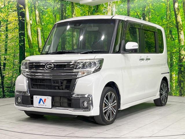 タント カスタムRS トップエディションSAII SDナビ 衝突被害軽減システム 両側電動ドア スマートキー LEDヘッド 純正15インチアルミ オートライト オートエアコン ハーフレザーシート Bluetooth CD DVD再生 フルセグ(27枚目)