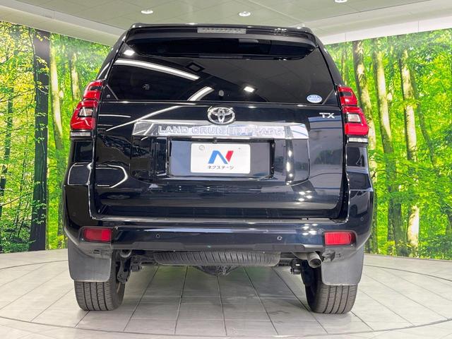 ランドクルーザープラド TX Lパッケージ 4WD サンルーフ 純正SDナビ バックカメラ 衝突被害軽減システム 禁煙車 黒革シート 前席シートエアコン ドラレコ コーナーセンサー スマートキー LEDヘッド ビルトインETC(15枚目)