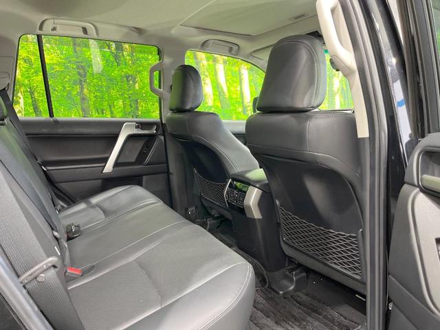 ランドクルーザープラド TX Lパッケージ 4WD サンルーフ 純正SDナビ バックカメラ 衝突被害軽減システム 禁煙車 黒革シート 前席シートエアコン ドラレコ コーナーセンサー スマートキー LEDヘッド ビルトインETC(57枚目)