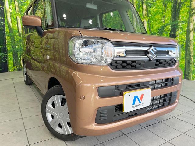 スペーシア ハイブリッドX 届出済未使用車 両側電動ドア 衝突被害軽減システム コーナーセンサー スマートキー LEDヘッド オートハイビーム 車線逸脱警報 オートライト オートエアコン(12枚目)