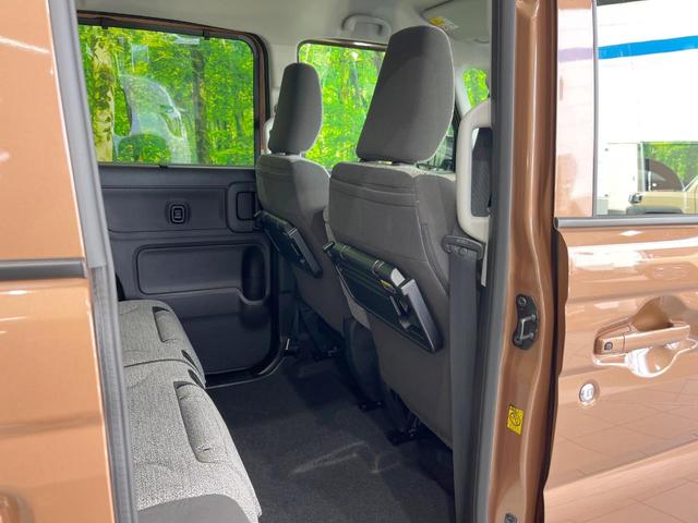 スペーシア ハイブリッドX 届出済未使用車 両側電動ドア 衝突被害軽減システム コーナーセンサー スマートキー LEDヘッド オートハイビーム 車線逸脱警報 オートライト オートエアコン(46枚目)