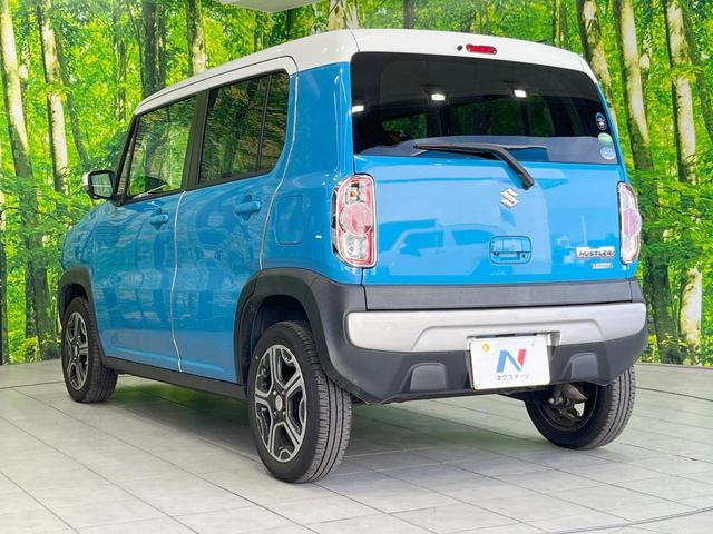 ハスラー Xターボ 全周囲カメラ 衝突被害軽減システム スマートキー HIDヘッド ETC 純正14インチアルミ 車線逸脱警報 オートライト オートエアコン Bluetooth CD フルセグ(23枚目)