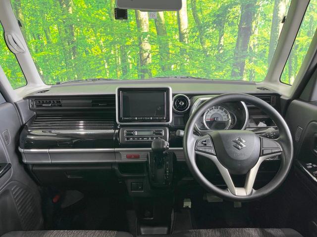 スペーシアカスタム ハイブリッドＧＳ　電動スライドドア　ＳＤナビ　バックカメラ　衝突被害軽減システム　禁煙車　シートヒーター　ドラレコ　コーナーセンサー　スマートキー　ＬＥＤヘッド　ビルトインＥＴＣ　純正１４インチアルミ　車線逸脱警報（2枚目）