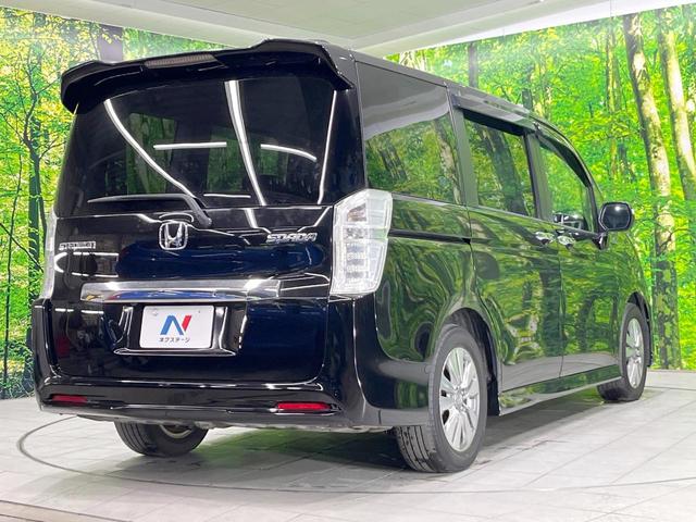 ステップワゴンスパーダ Z インターナビセレクション 純正ナビ 両側電動ドア バックカメラ スマートキー HIDヘッド ビルトインETC クルコン 純正16インチアルミ オートライト オートエアコン CD DVD再生 地デジ パドルシフト(17枚目)