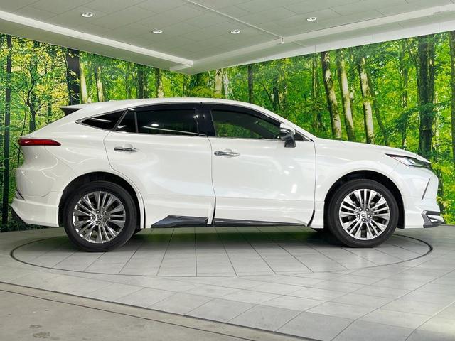 ハリアー Z フルエアロ バックカメラ 衝突被害軽減システム 禁煙車 電動リアゲート ハーフレザーシート パワーシート コーナーセンサー スマートキー LEDヘッド ETC2.0 クルコン 純正19インチアルミ(27枚目)