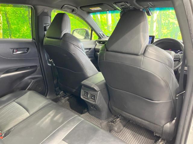 ハリアー Z フルエアロ バックカメラ 衝突被害軽減システム 禁煙車 電動リアゲート ハーフレザーシート パワーシート コーナーセンサー スマートキー LEDヘッド ETC2.0 クルコン 純正19インチアルミ(56枚目)