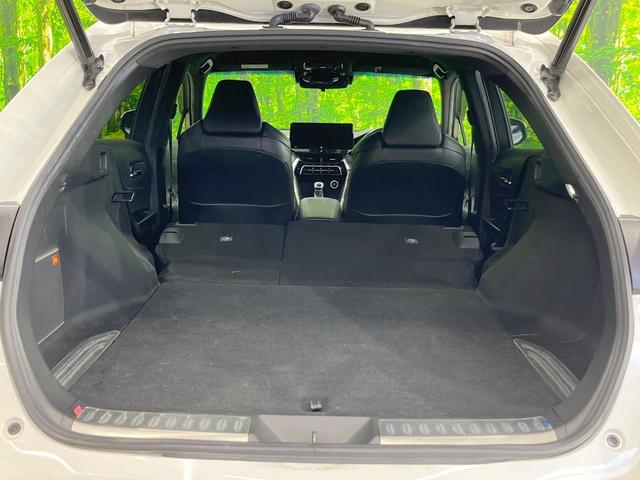 ハリアー Z フルエアロ バックカメラ 衝突被害軽減システム 禁煙車 電動リアゲート ハーフレザーシート パワーシート コーナーセンサー スマートキー LEDヘッド ETC2.0 クルコン 純正19インチアルミ(58枚目)